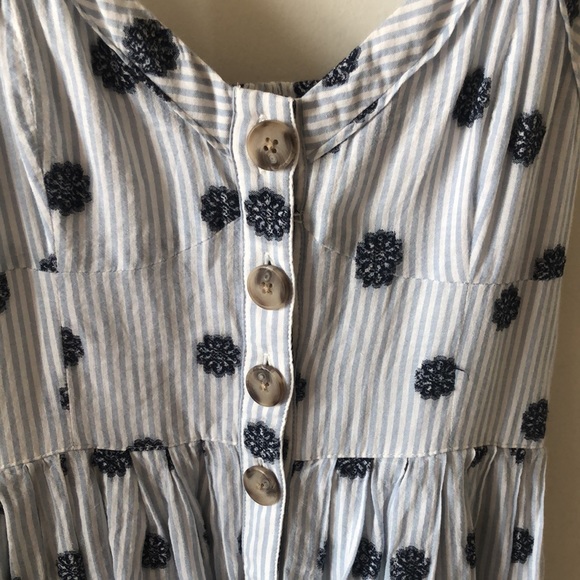 Anthropologie Floral Button Down Dress - Picture 3 of 4